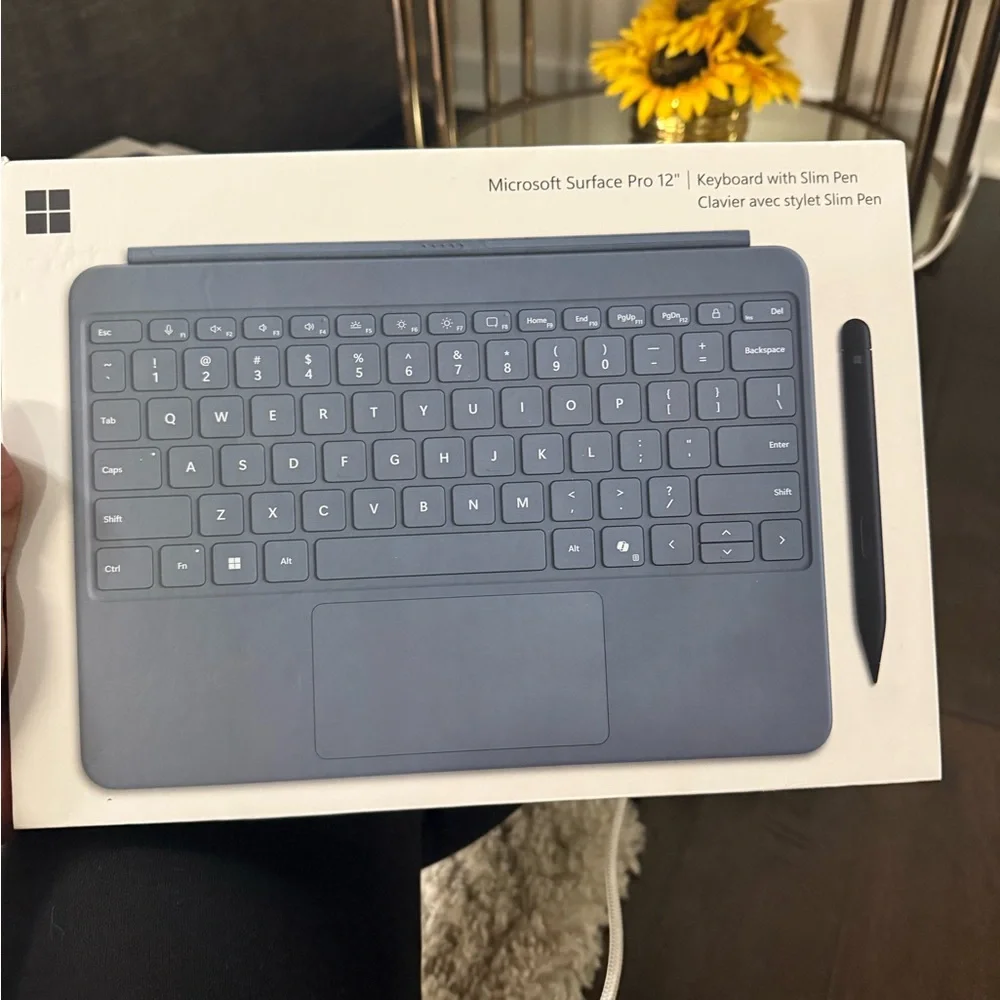 Microsoft Surface Pro Keyboard with Slim Pen - Gray